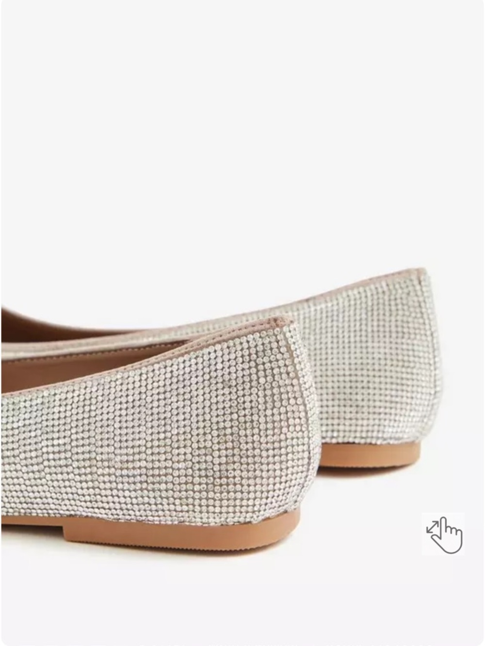 Torrid Rhinestone Flats - Picture 3 of 6